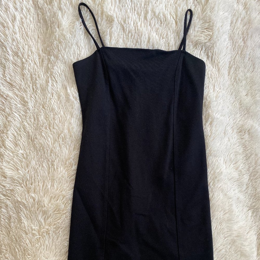 cocktail black dress